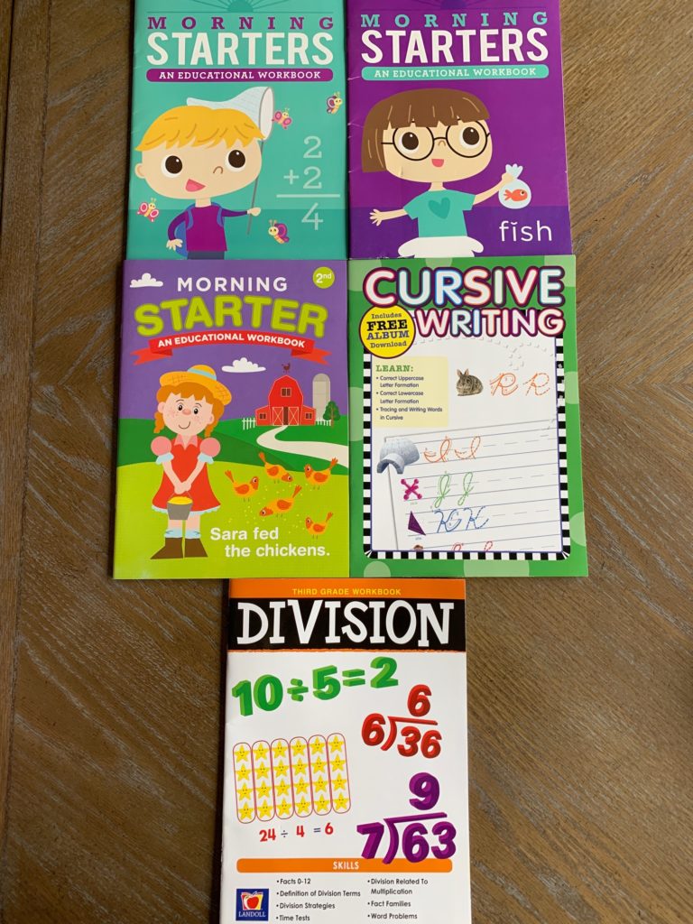 Elementary homeschooling supplies